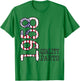 1958 Quality Parts, Bold Vintage Flag 1958 Birthday Gift T-Shirt - T-Shirt | Irish Green