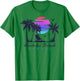 WAIKIKI BEACH HAWAII Family Vacation Retro Vintage Sunset Women Kids T-Shirt - T-Shirt | Irish Green