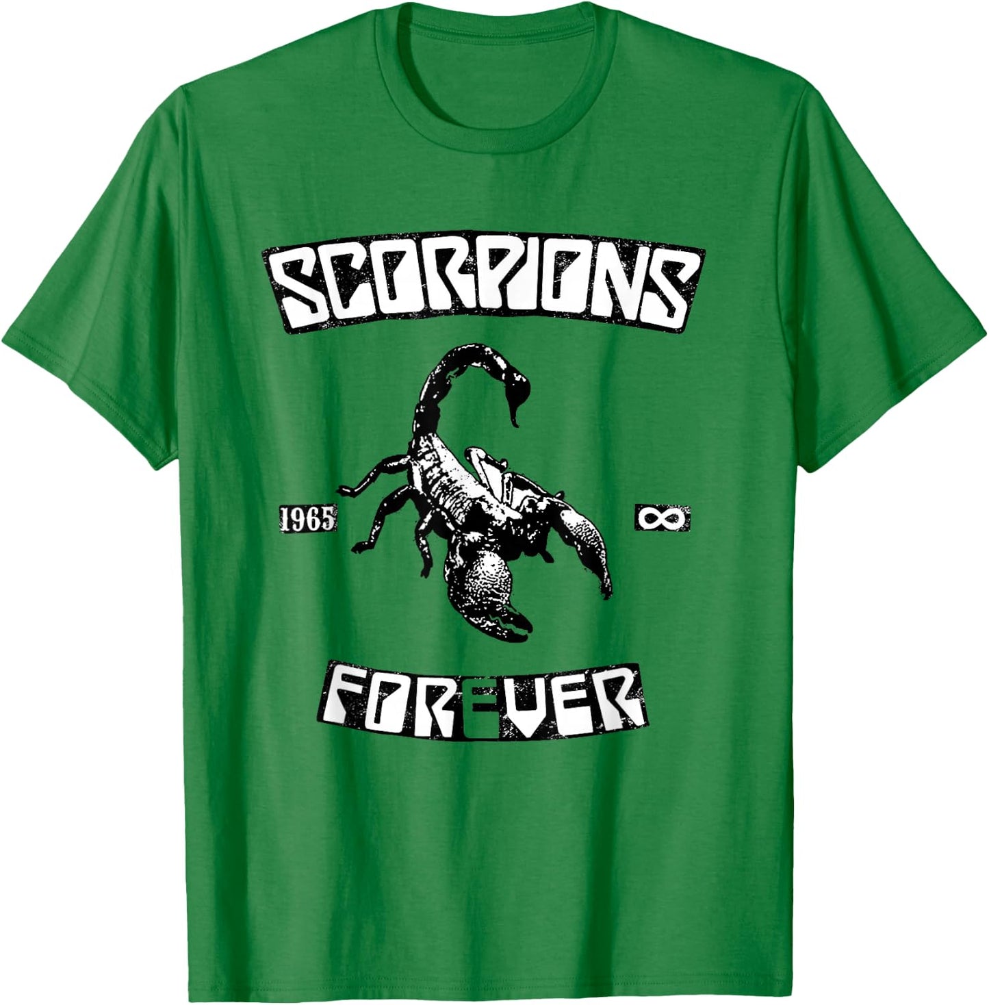 Offizielle Scorpions Forever Since 1965 T-Shirt - T-Shirt | Irish Green