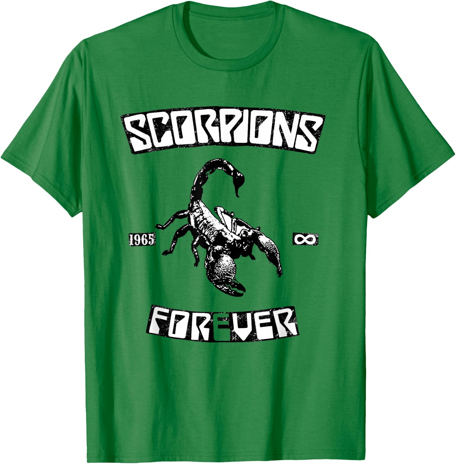 Offizielle Scorpions Forever Since 1965 T-Shirt - T-Shirt | Irish Green
