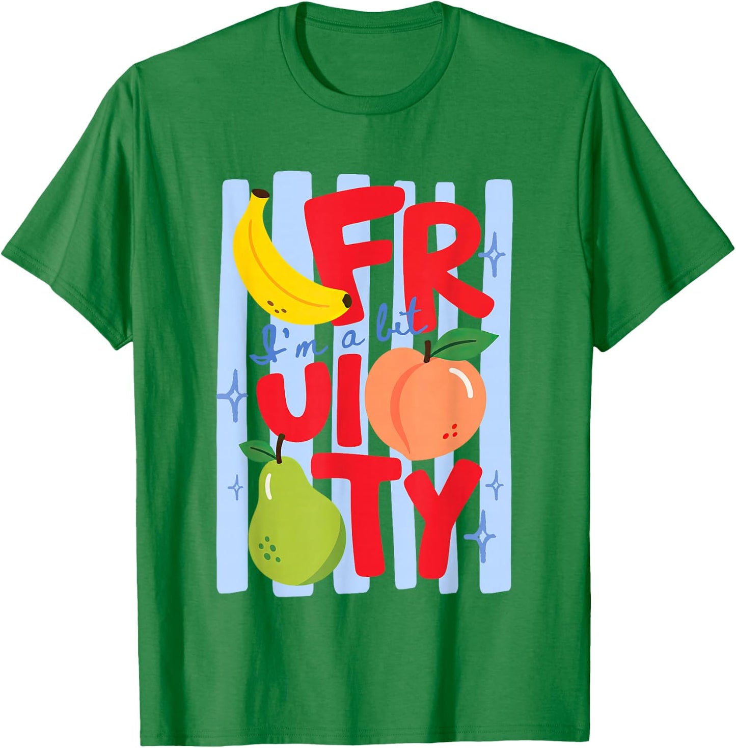 I'm A Bit Fruity LGBT Queer Pride Month Gay Lesbian Bisexual T-Shirt - T-Shirt | Irish Green
