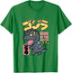 Godzilla Offiziell Lizenziertes Cartoon-König der Monster, -Erwachsene, -Kinder, Weiß, S, Kurzarm T-Shirt - T-Shirt | Irish Green