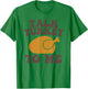 Thanksgiving Family Matching Outfit Talk Turkey to Me T-Shirt - T-Shirt | Irish Green