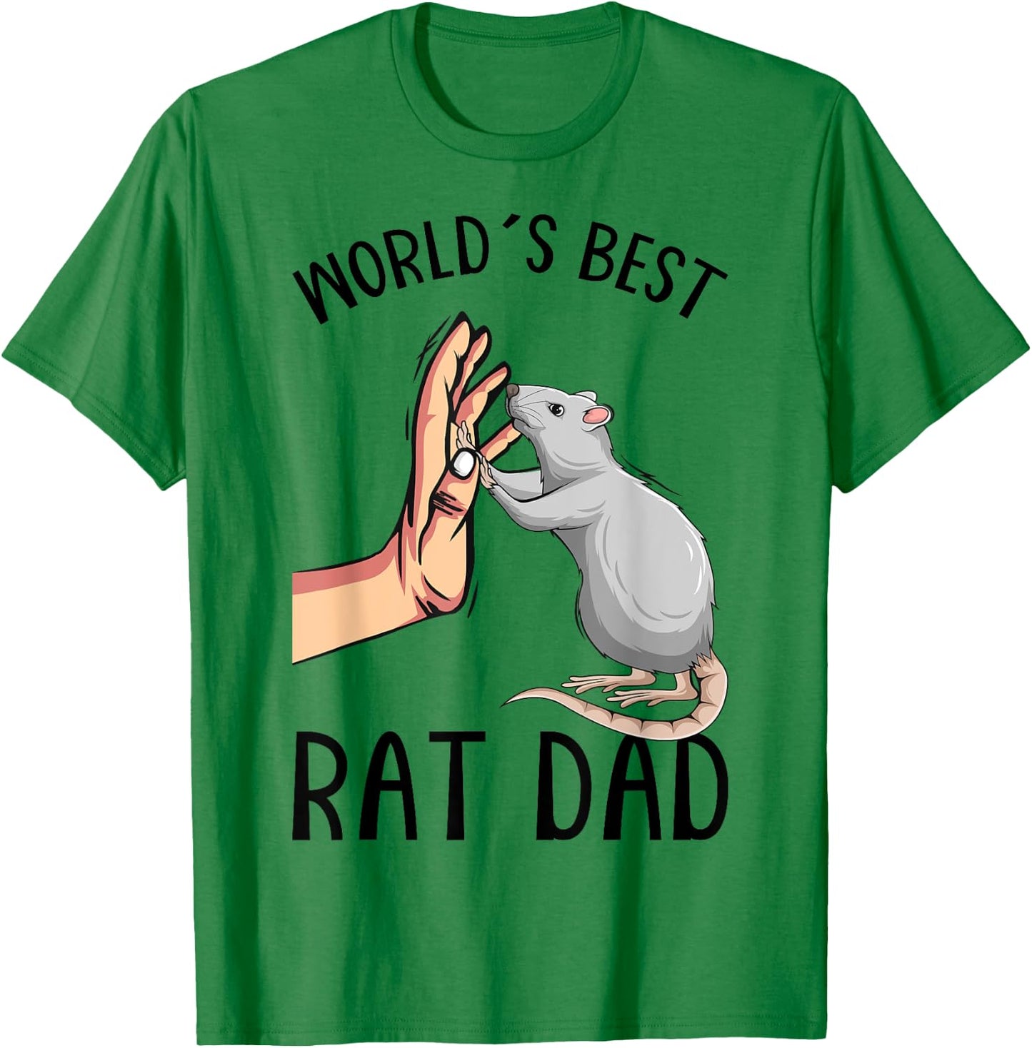 Rat Dad Rats Lover T-Shirt - T-Shirt | Irish Green