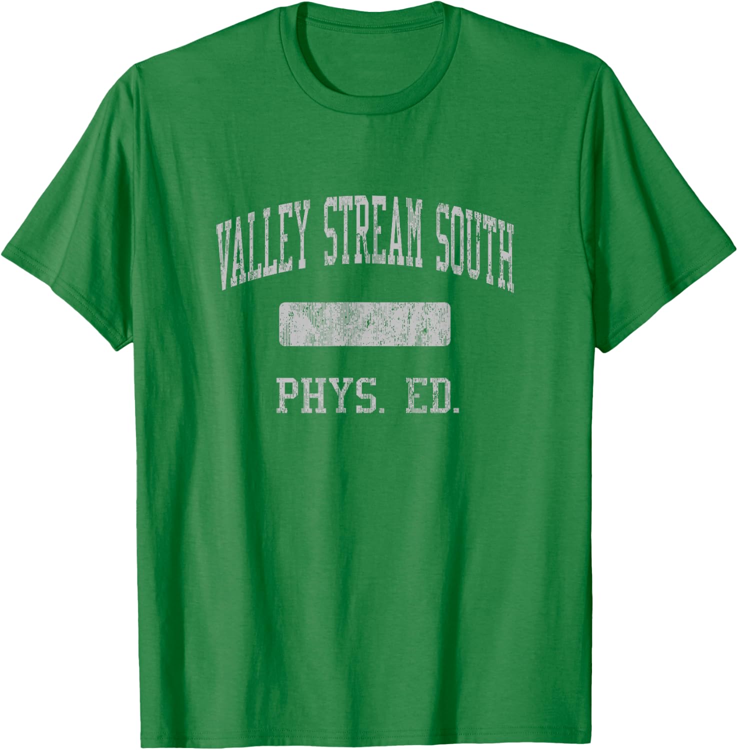 Valley Stream South High School HS Valley Stream NY PHYS Ed T-Shirt - T-Shirt | Irish Green