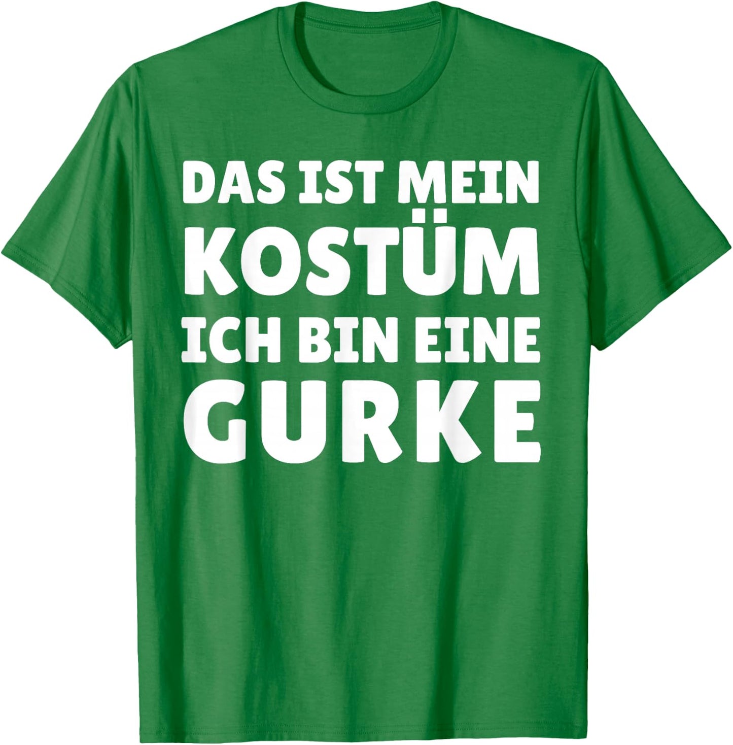 Funny Cucumber Costume for Carnival Halloween , Green T-Shirt - T-Shirt | Irish Green