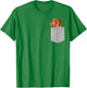Dog in Your Pocket Vizsla Men Women Girls Kids T-Shirt - T-Shirt | Irish Green