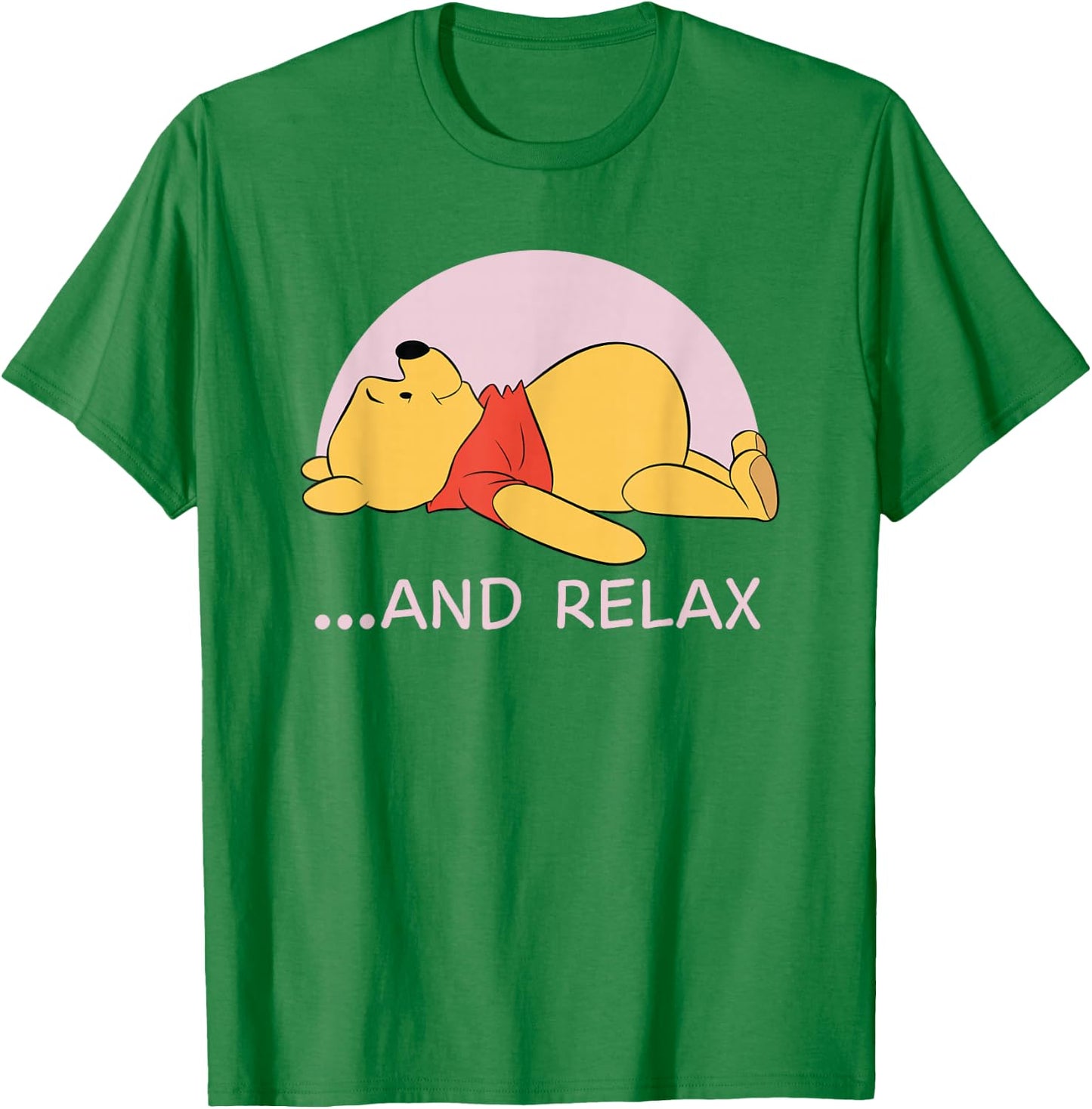 Winnie The Pooh Relax T-Shirt - T-Shirt | Irish Green