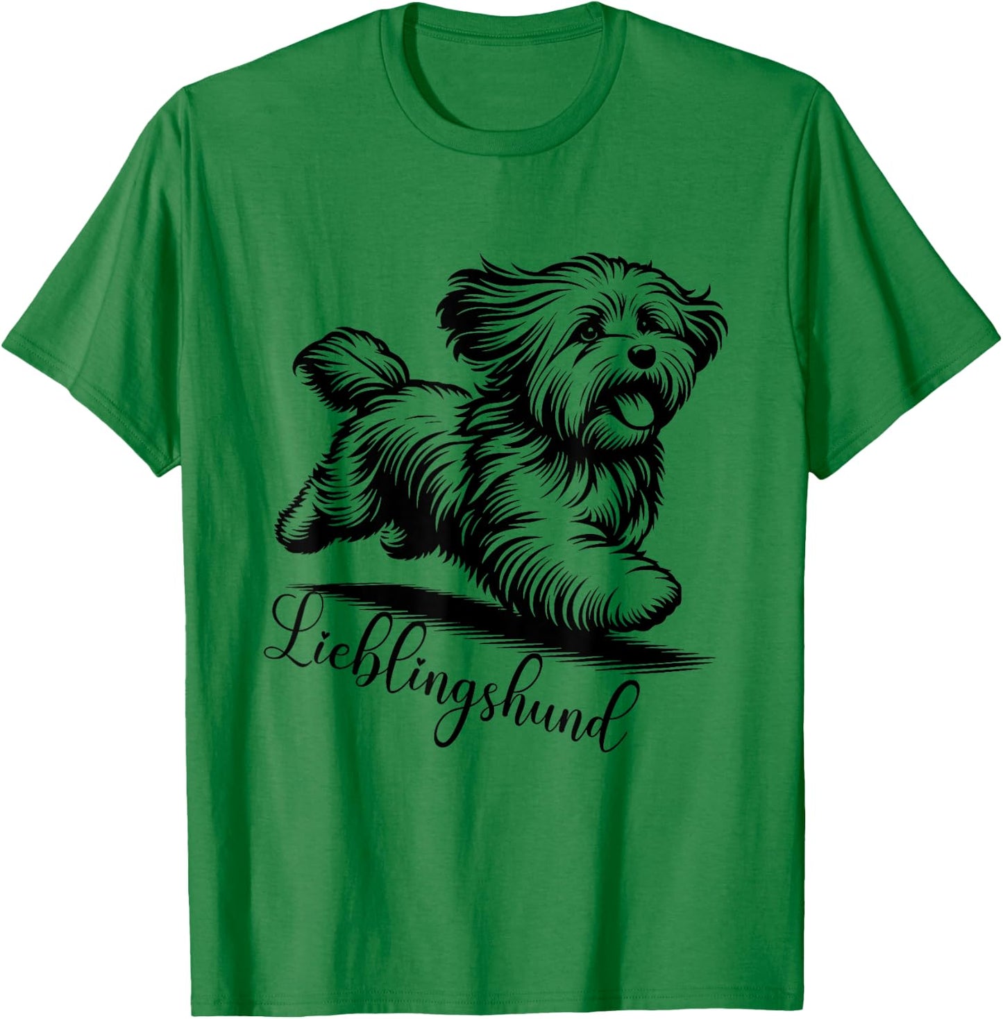 Havanese Dog , White T-Shirt - T-Shirt | Irish Green