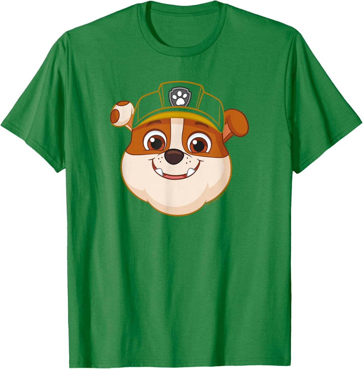PAW Patrol Rubble Grin , yellow T-Shirt - T-Shirt | Irish Green