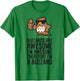 Buzzards are Awesome I'm Awesome Therefore I'm A Buzzard T-Shirt - T-Shirt | Irish Green