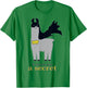 Llama Llama Birthday No Prob Drama T-Shirt - T-Shirt | Irish Green