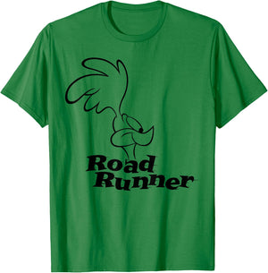 Road Runner Logo Profile T-Shirt - T-Shirt | Irish Green