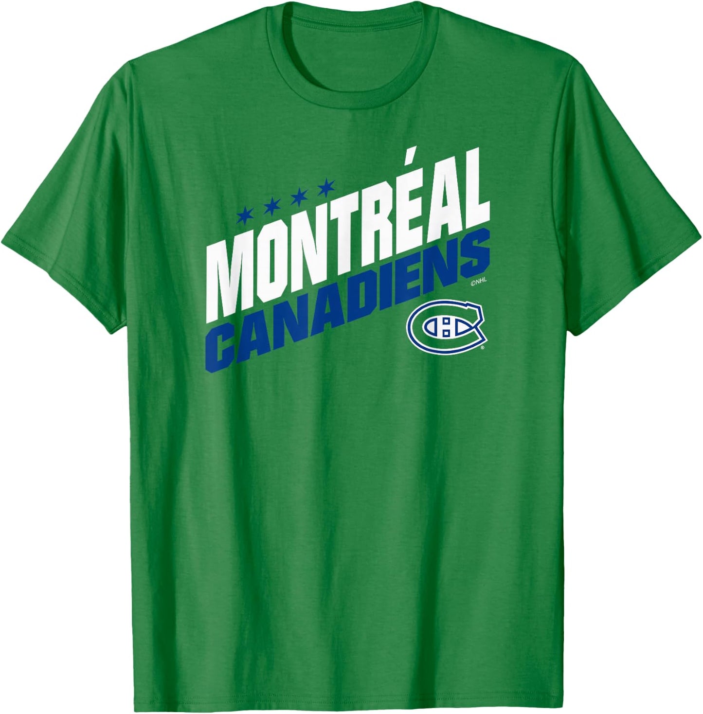 Montreal Canadiens Fuel Red Officially Licensed T-Shirt - T-Shirt | Irish Green