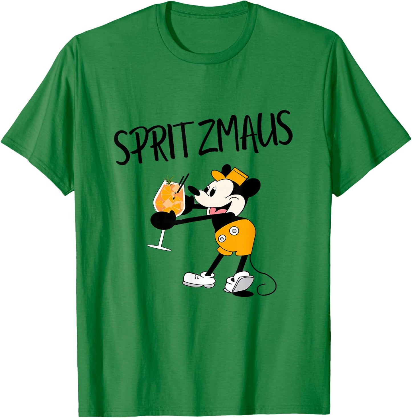 Spritzmaus | Holy Spritz Spritzy Mäuschen Mouse Aperölchen T-Shirt - T-Shirt | Irish Green