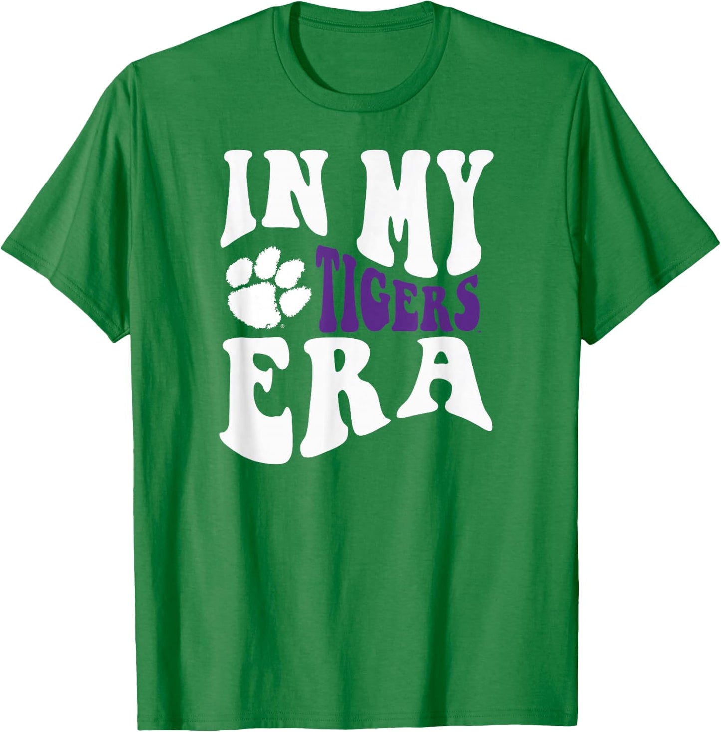 Clemson Tigers Era Orange Officially Licensed T-Shirt - T-Shirt | Irish Green