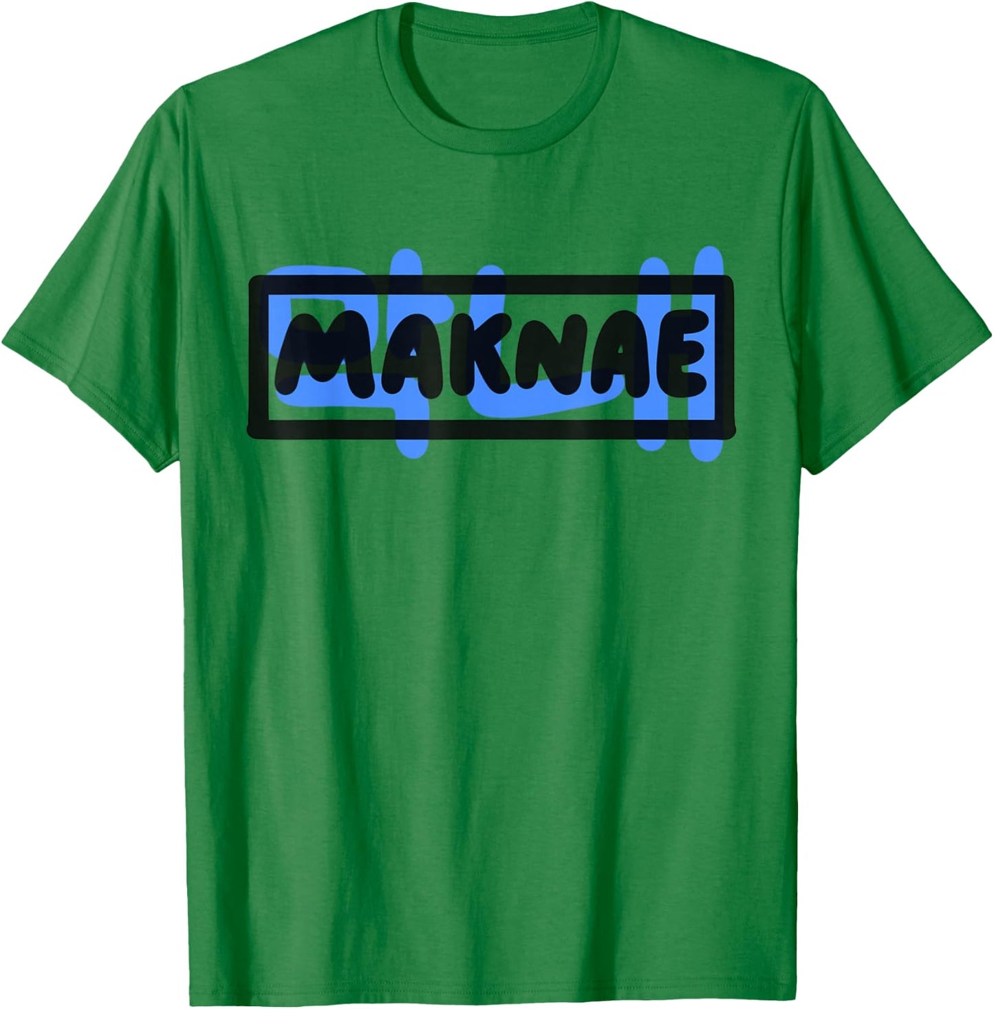 Maknae K-Pop Hangul Funny Cute South Korean Music T-Shirt - T-Shirt | Irish Green