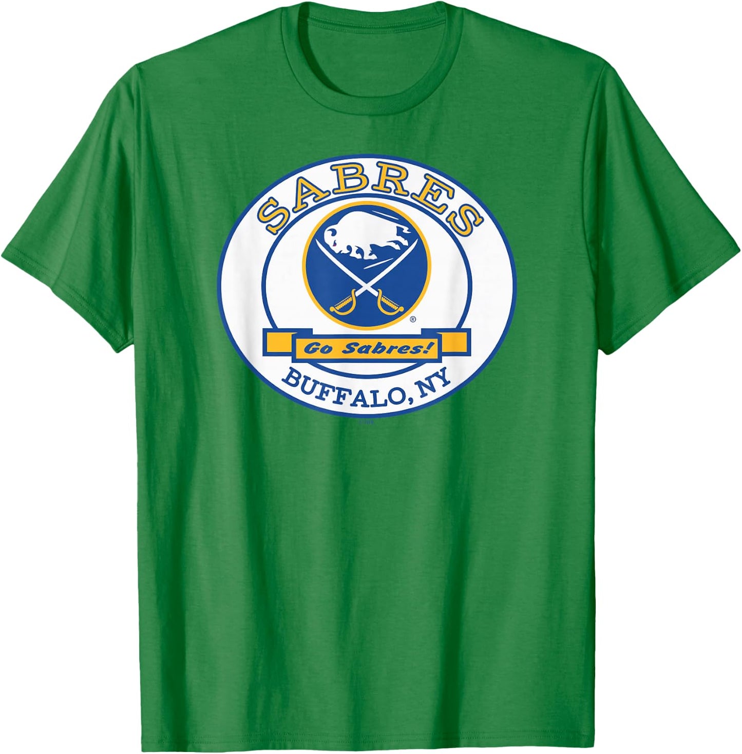 Buffalo Sabres Go Gray Officially Licensed T-Shirt - T-Shirt | Irish Green