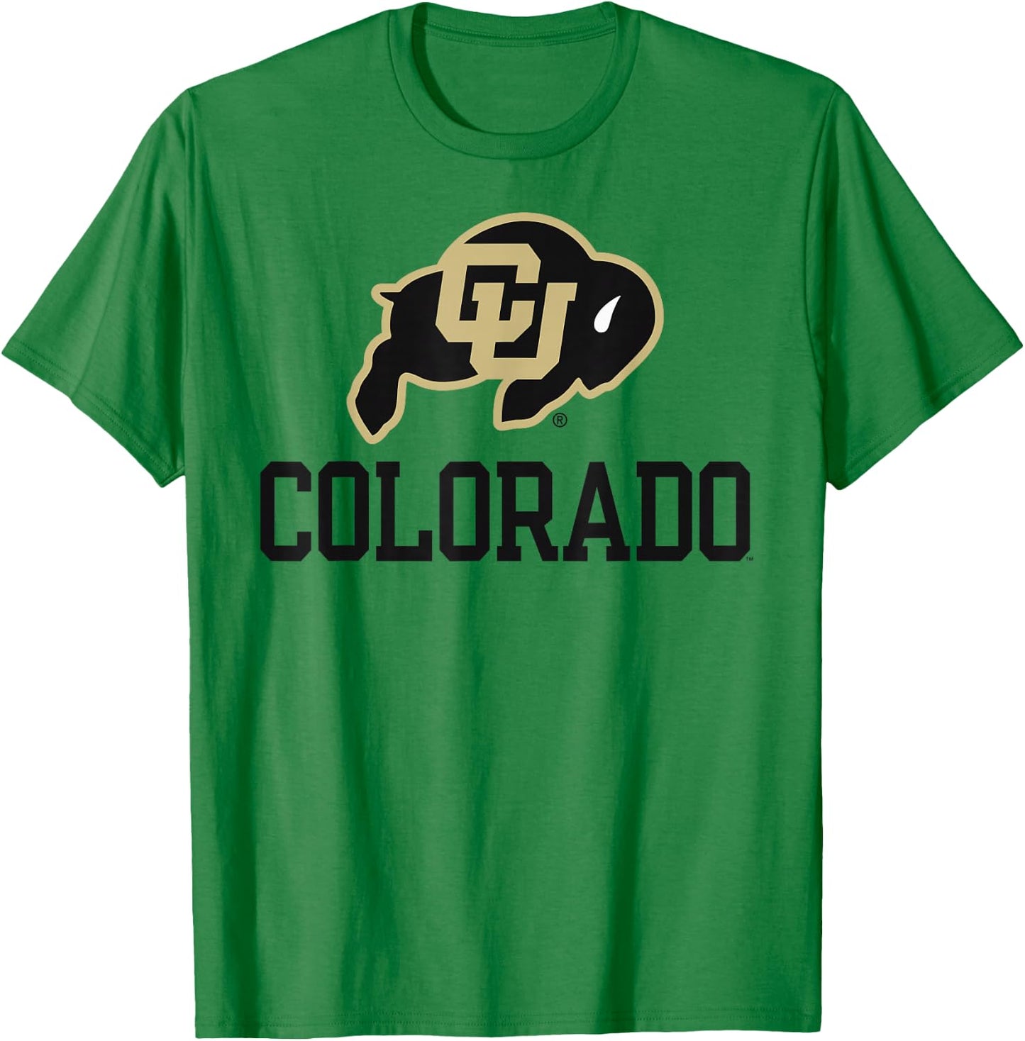 Colorado Buffaloes Sportsmanship Gray Officially Licensed T-Shirt - T-Shirt | Irish Green