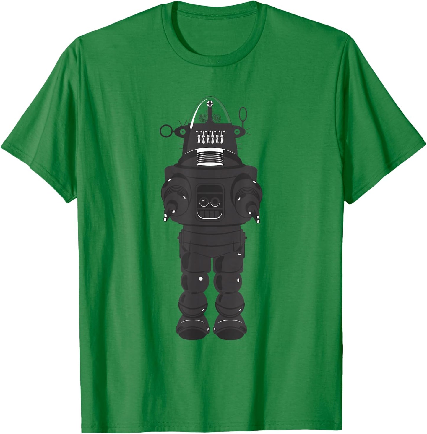 Robby The Robot Retro Vintage T-Shirt - T-Shirt | Irish Green