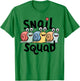 Snail Squad Design for Snail Lover Stuff | Kids Snail T-Shirt - T-Shirt | Irish Green