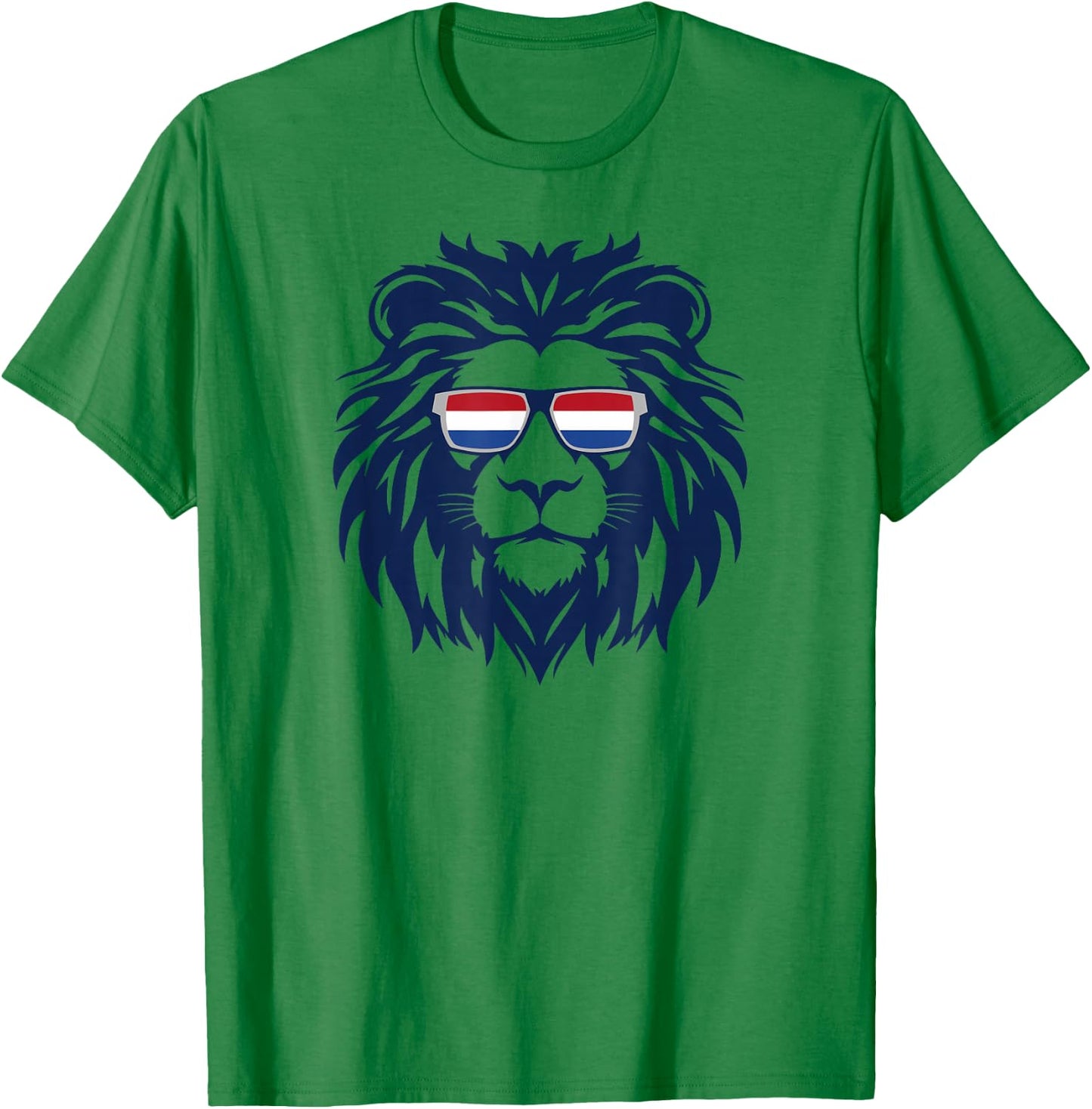Nederland Lion, Netherlands Flag. Holland Dutch, Orange T-Shirt - T-Shirt | Irish Green