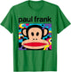 Paul Frank Julius Face Psychedelic Frame T-Shirt - T-Shirt | Irish Green