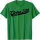 Clinton Hill Brooklyn Typographic Distressed Design. T-Shirt - T-Shirt | Irish Green