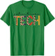 Cute Patient Care Tech Leopard Patient Care Technician PCT T-Shirt - T-Shirt | Irish Green