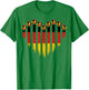 Deutsche Flagge Neuheit Deutschland T-Shirt - T-Shirt | Irish Green