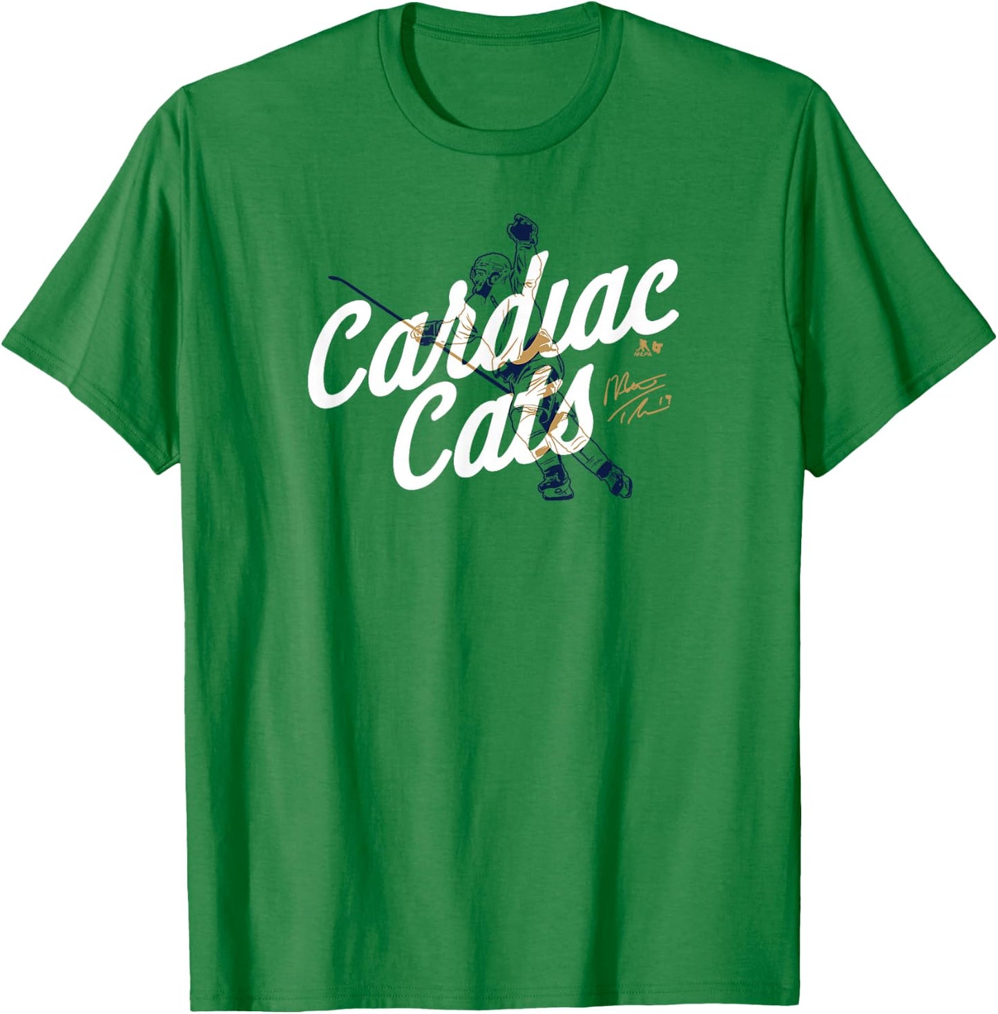 Matthew Tkachuk - Cardiac Cats - Florida Hockey T-Shirt - T-Shirt | Irish Green