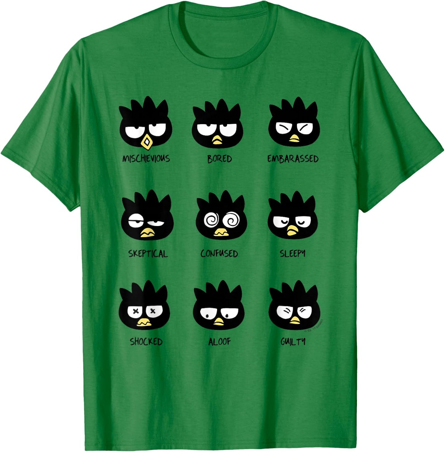 Badtz - Maru Different Moods T-Shirt - T-Shirt | Irish Green