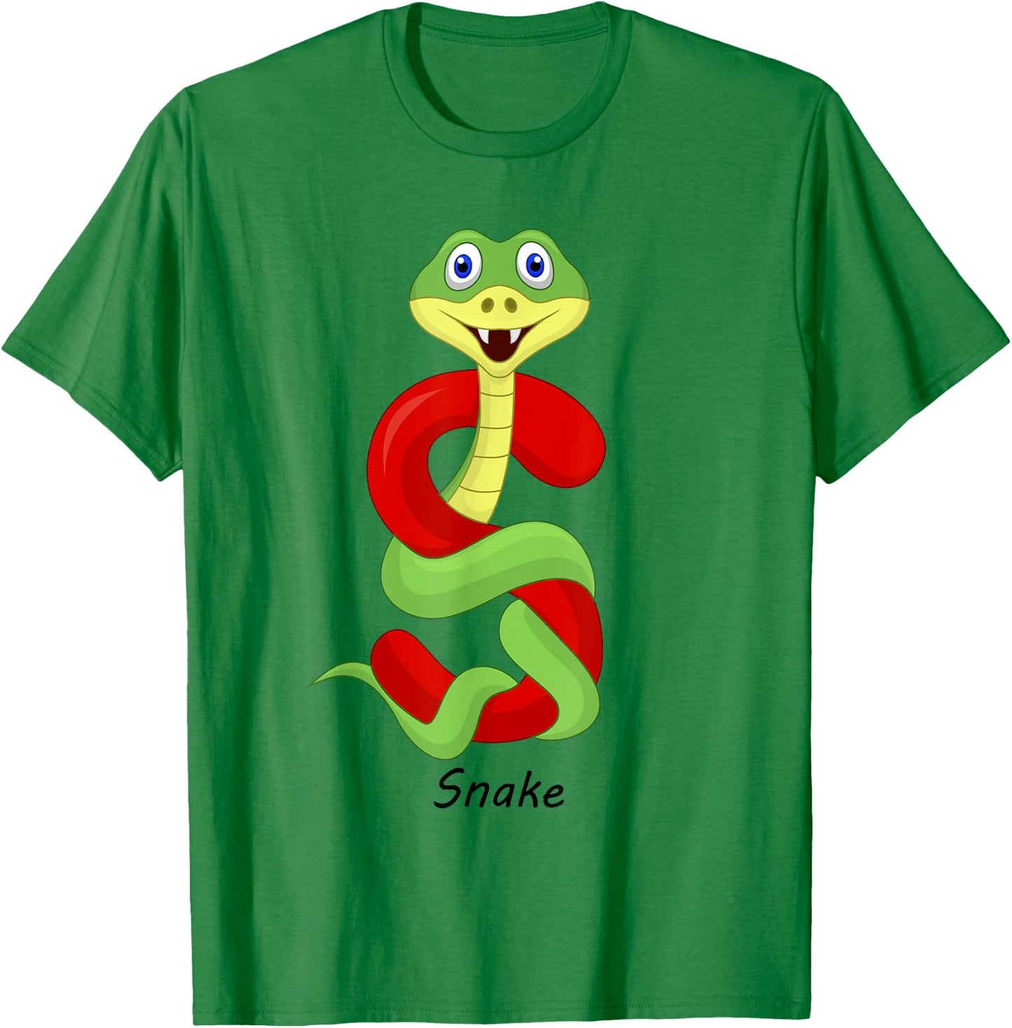 Children's Letters Motif S Like Snake T-Shirt - T-Shirt | Irish Green