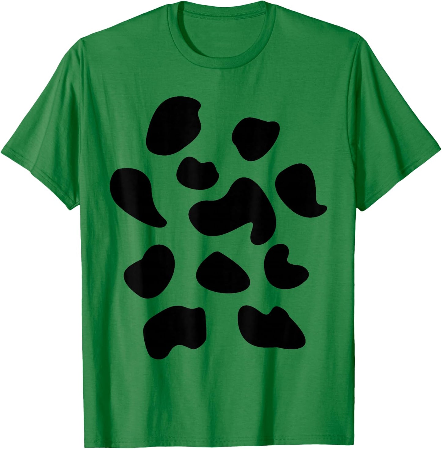 Cow Costume Cow Stain Cow Pattern Fancy Dress Carnival , White T-Shirt - T-Shirt | Irish Green