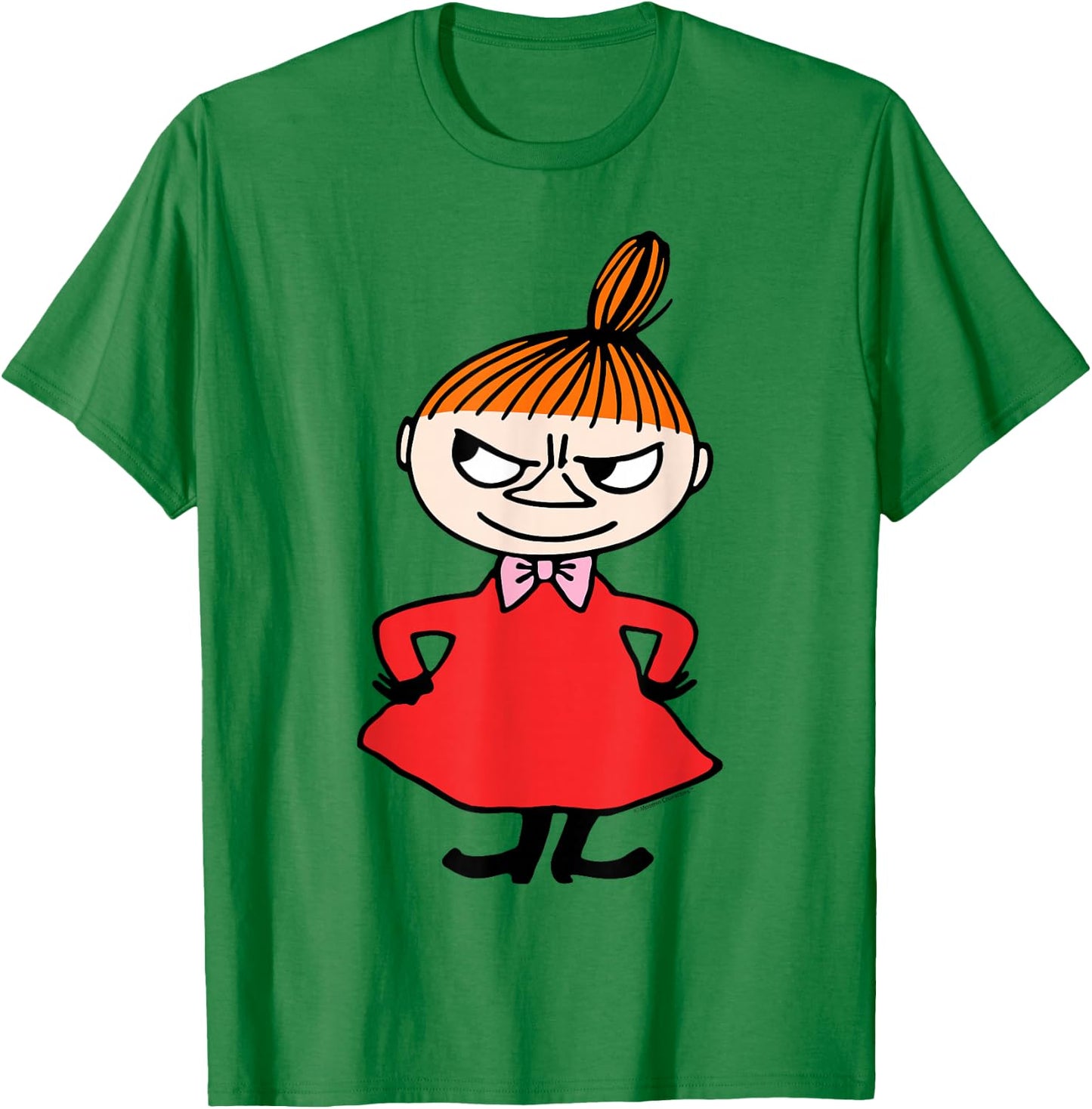 Moomin Little My Hands on the Hips , white, S T-Shirt - T-Shirt | Irish Green