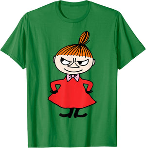 Moomin Little My Hands On Hips , White T-Shirt - T-Shirt | Irish Green