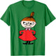 Moomin Little My Hands On Hips , White T-Shirt - T-Shirt | Irish Green