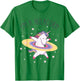 Unicorn Rainbow Hula Hoop I'm a Hulacorn T-Shirt - T-Shirt | Irish Green