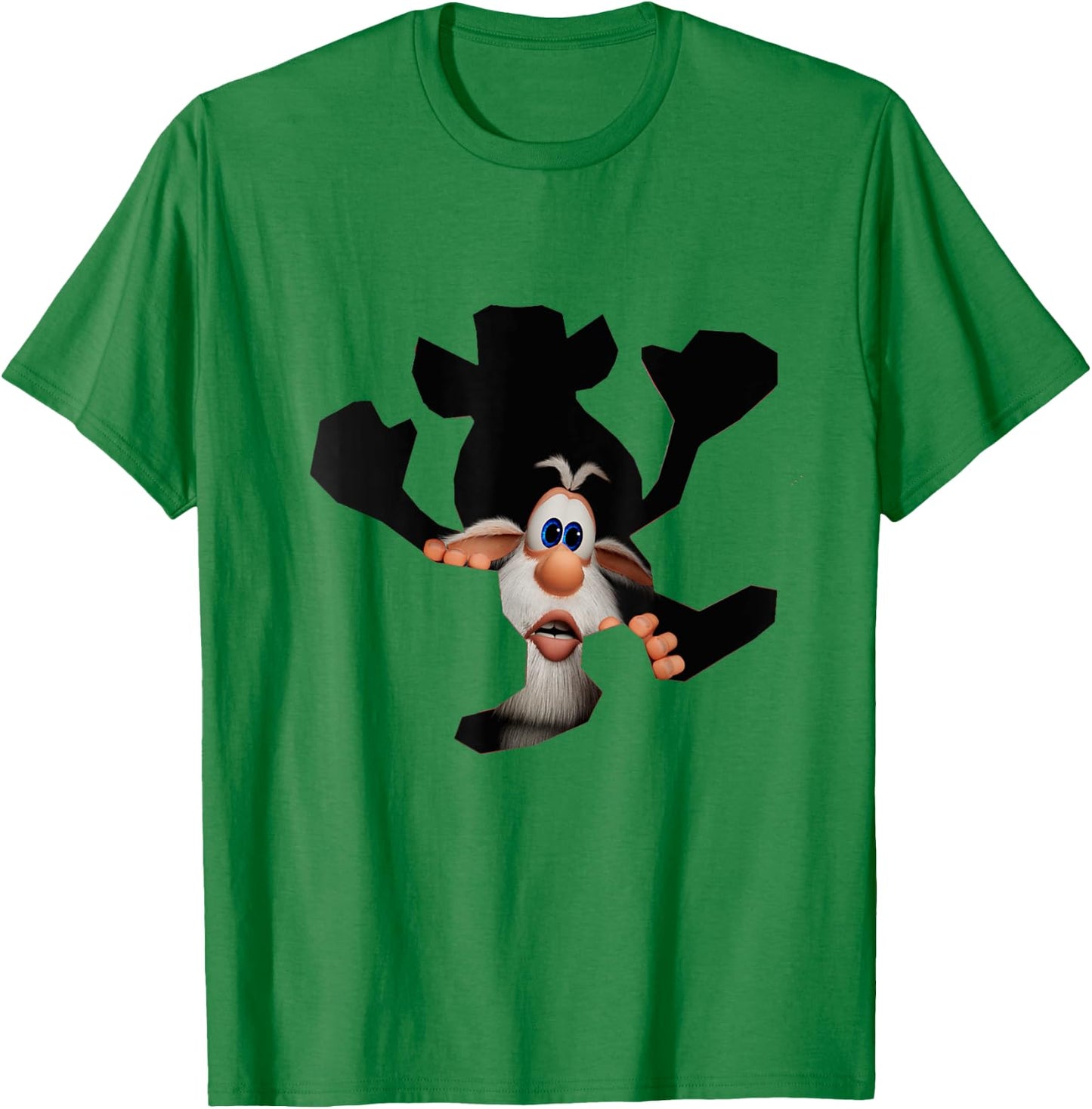 Wall Hole Booba T-Shirt - T-Shirt | Irish Green