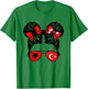 Half Albanian Half Turkish Girl Albania Kids Heritage T-Shirt - T-Shirt | Irish Green