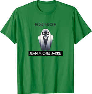 Jean-Michel Jarre , grey, S T-Shirt - T-Shirt | Irish Green