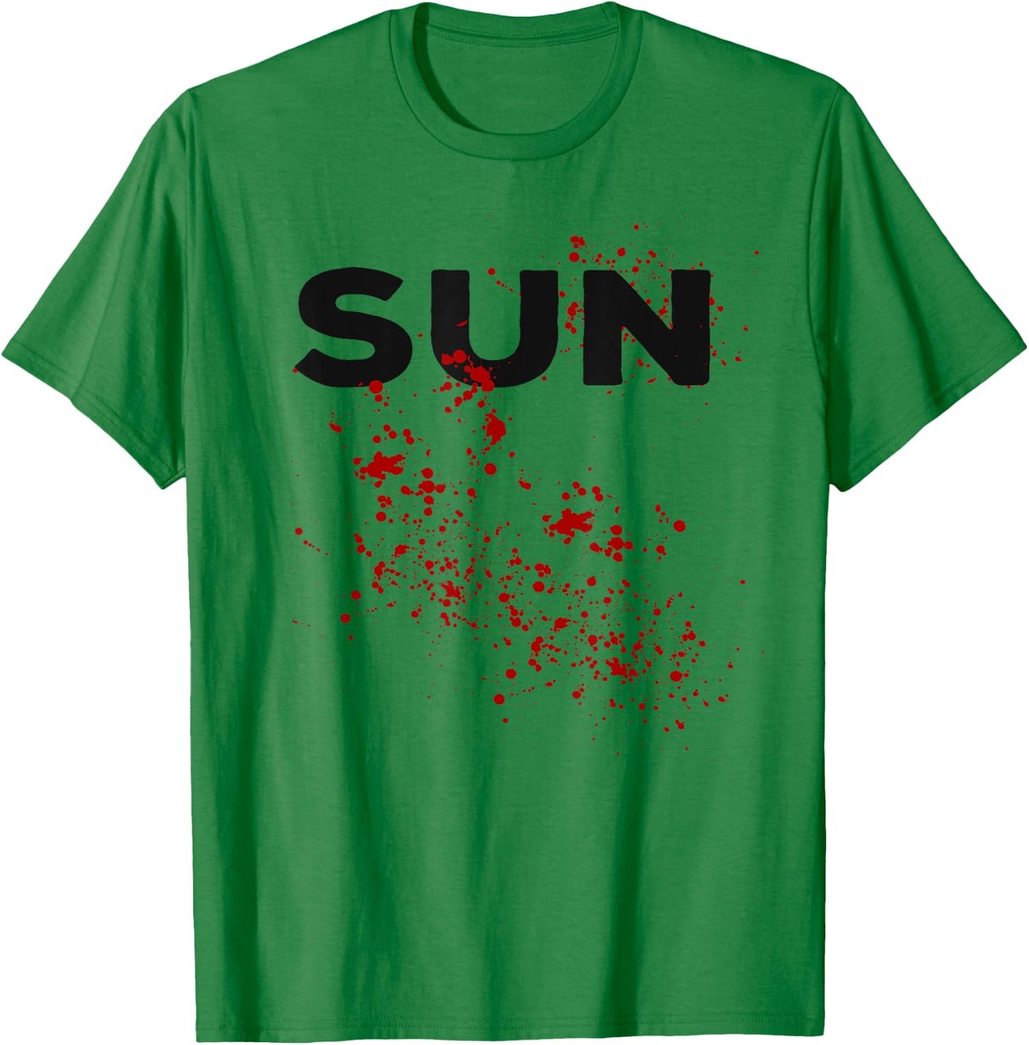 Sunday Shark Matching Group Halloween Costume T-Shirt - T-Shirt | Irish Green
