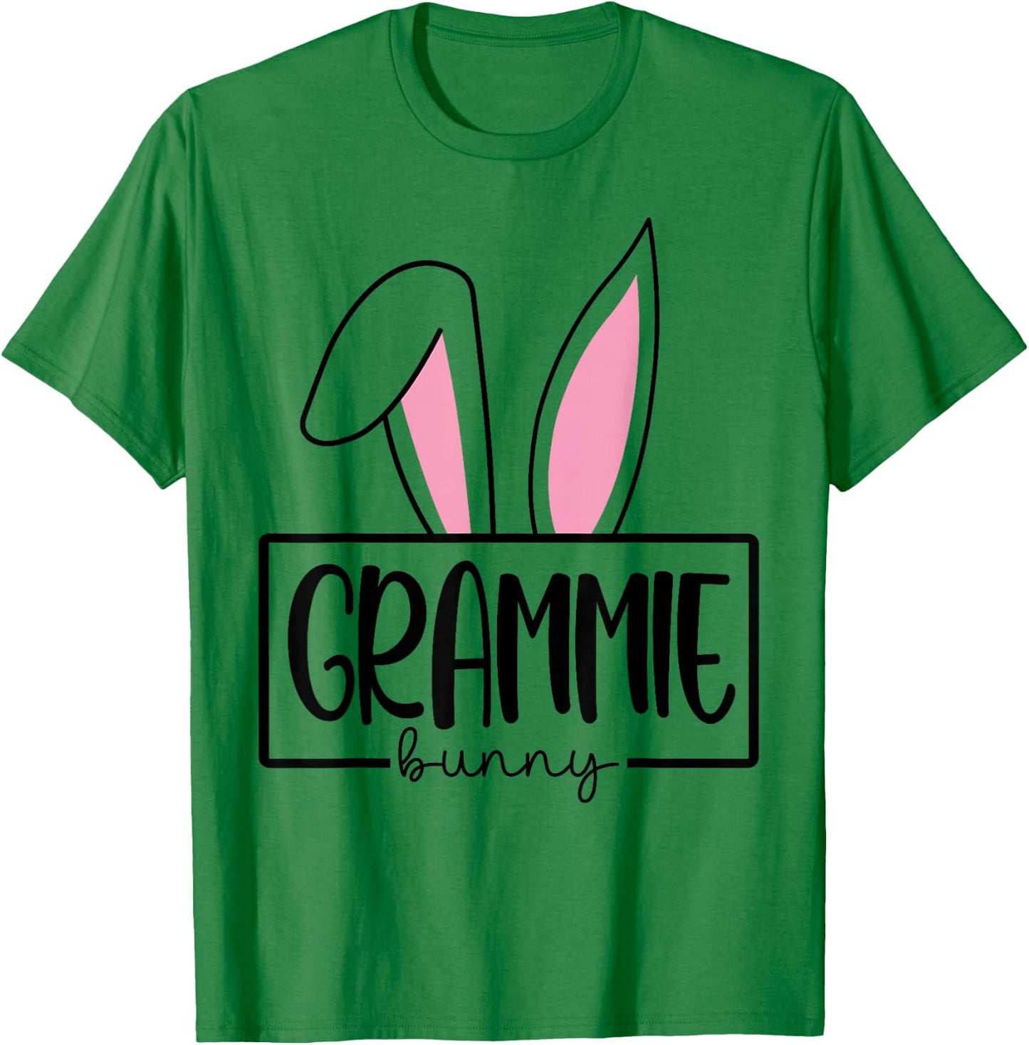 Funny Grammie Bunny Happy Easter Family Matching T-Shirt - T-Shirt | Irish Green