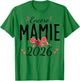 Encore Granny 2026 Announcement Pregnancy Grandmother T-Shirt - T-Shirt | Irish Green