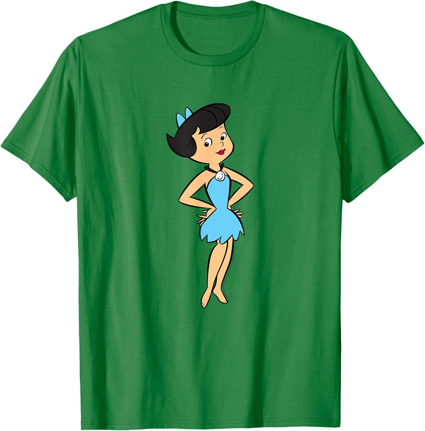 The Flintstones Betty Rubble Big Solo Shot T-Shirt - T-Shirt | Irish Green