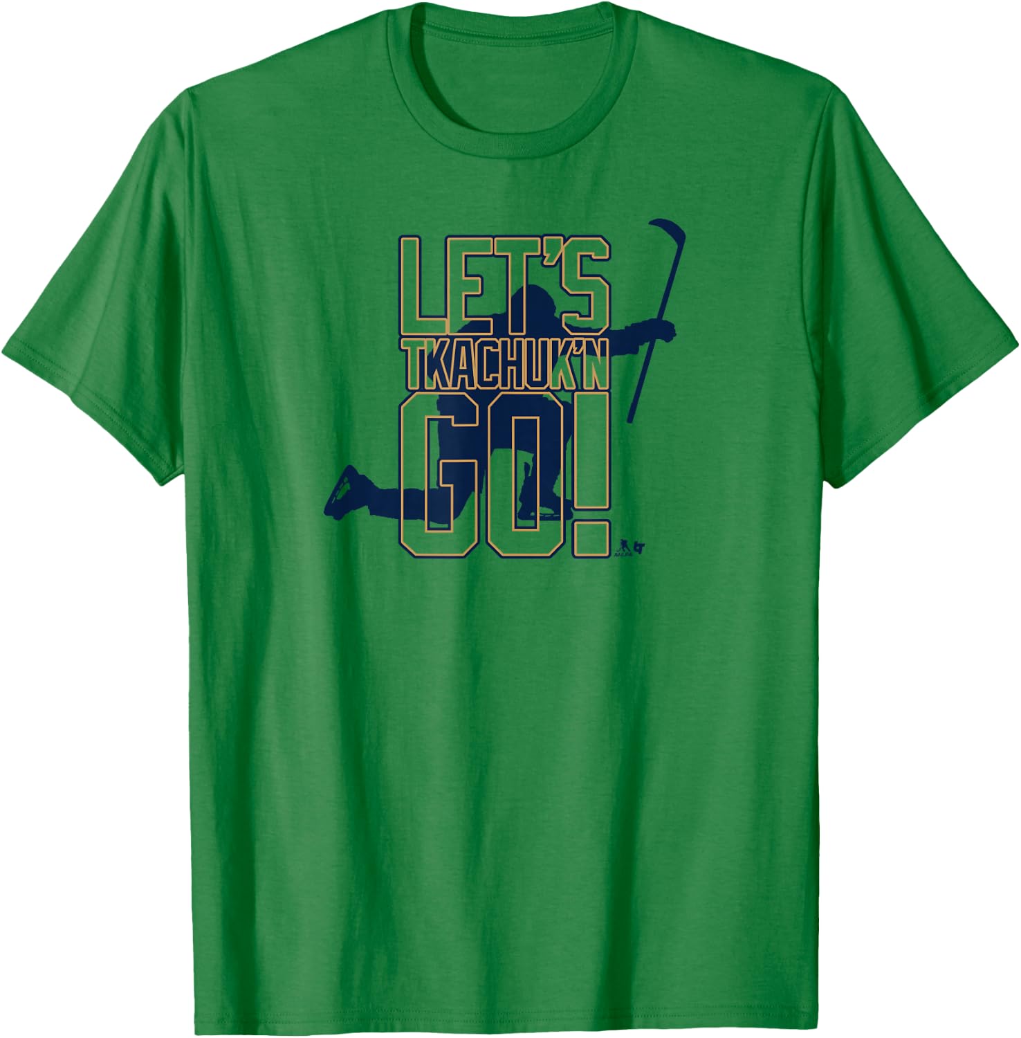 Matthew Tkachuk - Let's Tkachuking Go - Florida Hockey T-Shirt - T-Shirt | Irish Green