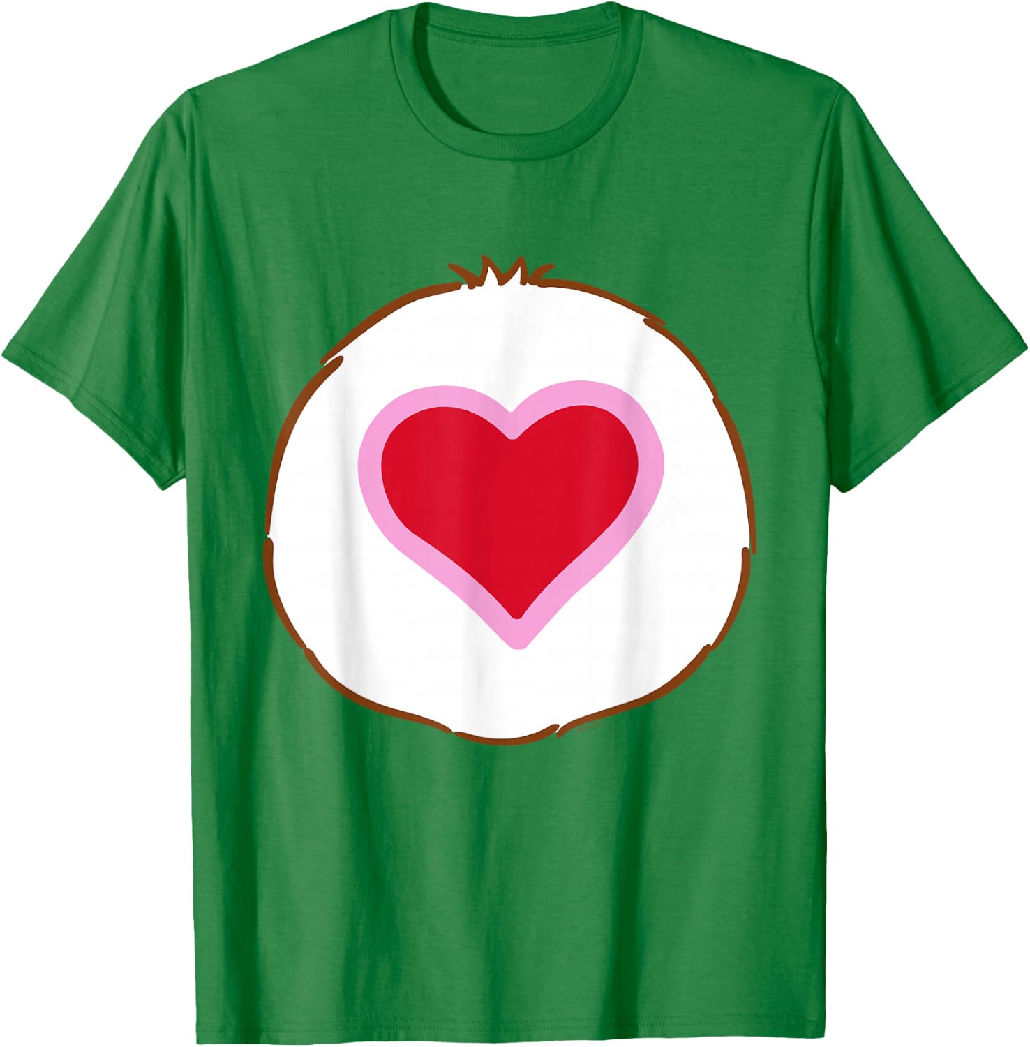 Care Bears Tenderheart Belly , orange T-Shirt - T-Shirt | Irish Green