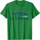 GO Timmy GO! Ostsee Buckelwal T-Shirt - T-Shirt | Irish Green