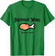 Buffalo Wing Hot and Spicy Funny Kids T-Shirt - T-Shirt | Irish Green