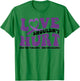 Love Shouldn't Hurt Stop The Violence End The Silence T-Shirt - T-Shirt | Irish Green